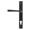 From The Anvil Avon Slimline Lever Espag. Lock Set - Black